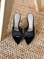 Gianvito Rossi pointed-toe stiletto heels in luxury Italian leather