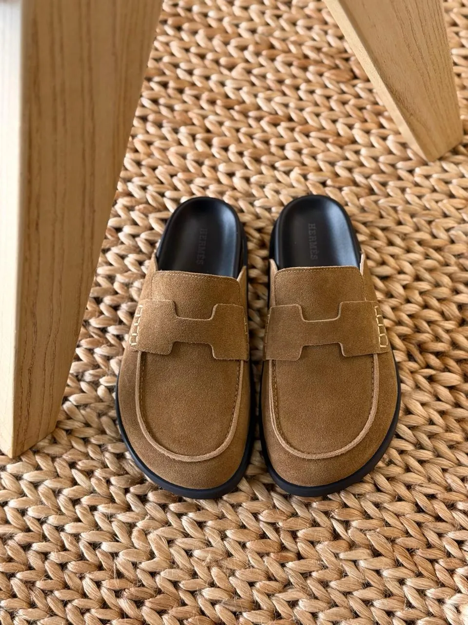 Mens-Tan-Suede-Hermes-Loafers-Luxury-Slip-On-Shoes Mens-Tan-Suede-Hermes-Loafers-Luxury-Slip-On-Shoes