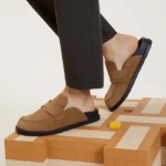 Mens-Tan-Suede-Hermes-Loafers-Luxury-Slip-On-Shoes