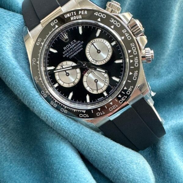Rolex Cosmograph Daytona luxury chronograph watch with Cerachrom tachymetric bezel