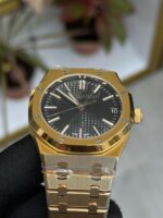 Audemars Piguet Royal Oak selfwinding watch with blue Grande Tapisserie dial