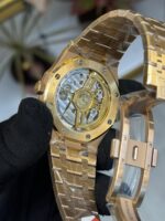 Audemars Piguet Royal Oak selfwinding watch with blue Grande Tapisserie dial