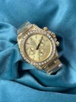 Rolex Daytona 126598 TBR 18k yellow gold watch with diamond-set tiger dial