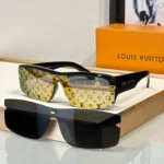 Louis Vuitton LV Speed Mask Sunglasses Z2057E – Futuristic Design with Interchangeable Lenses in Dubai UAE - Image 2