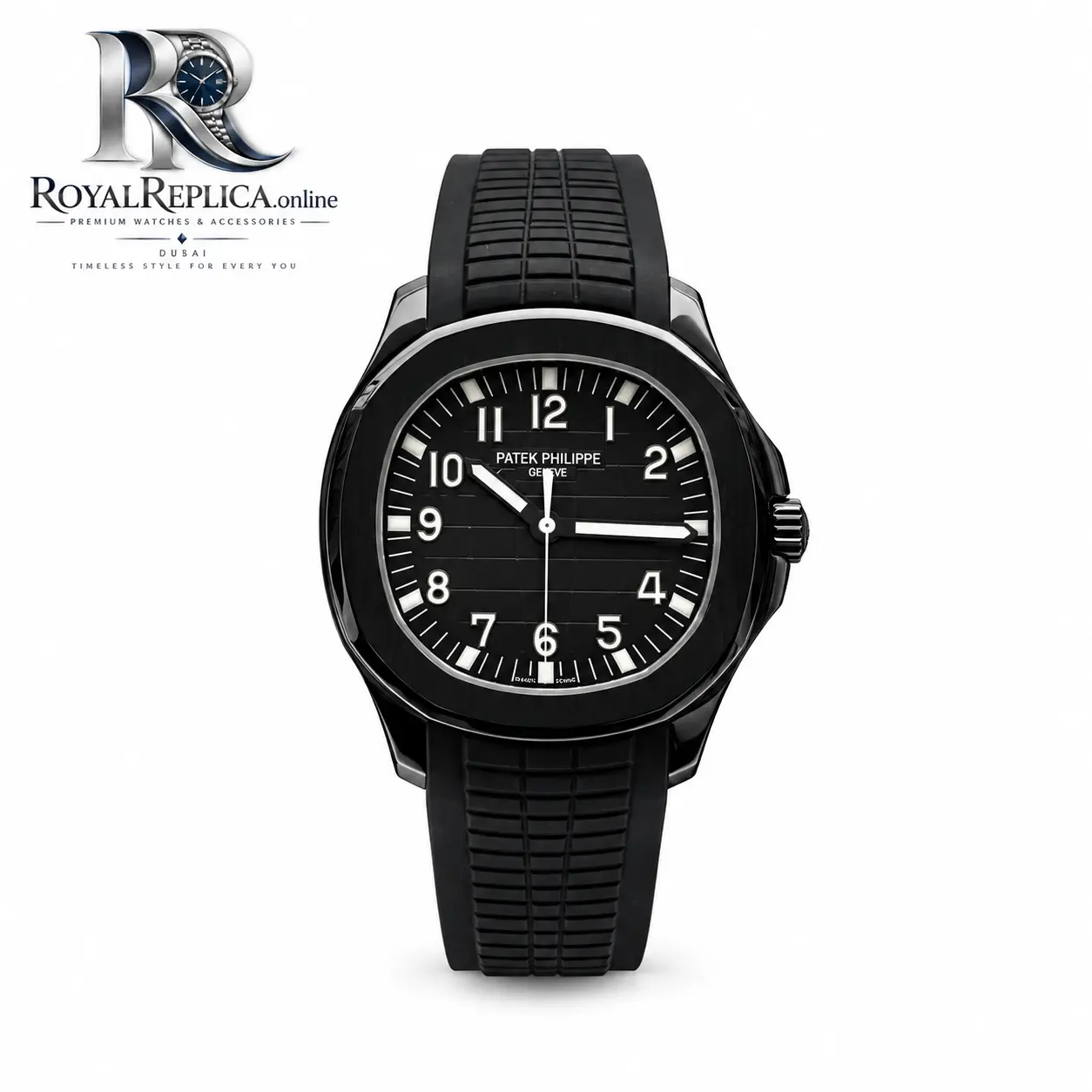 Patek Philippe Aquanaut 5167A Black Dial Rubber Strap Luxury Watch Patek Philippe Aquanaut 5167A Black Dial Rubber Strap Luxury Watch